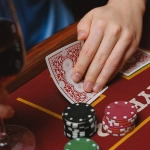 Элитный стол для блэкджека в премиальном казино